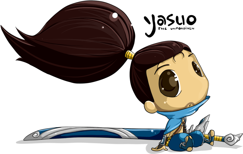 Yasuo The Unforgiven By Veruulovesatl D6ygl95 - Yasuo Kids (1024x647), Png Download
