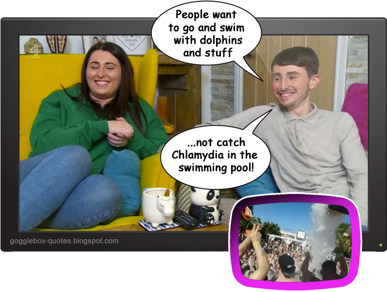 Pete Deliberates On Why Club 18-30 Holidays Have Lost - Comics (796x614), Png Download