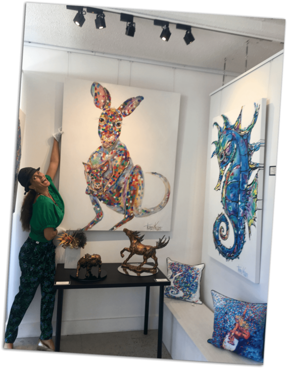 The Glass Actually Inhibits The Viewing Of The Painting, - Hare (600x800), Png Download