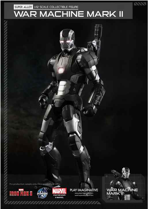 Super Alloy - Comicave War Machine (1024x724), Png Download