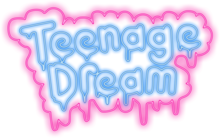 Katy Perry Png Logo - Katy Perry Teenage Dream Logo (900x598), Png Download