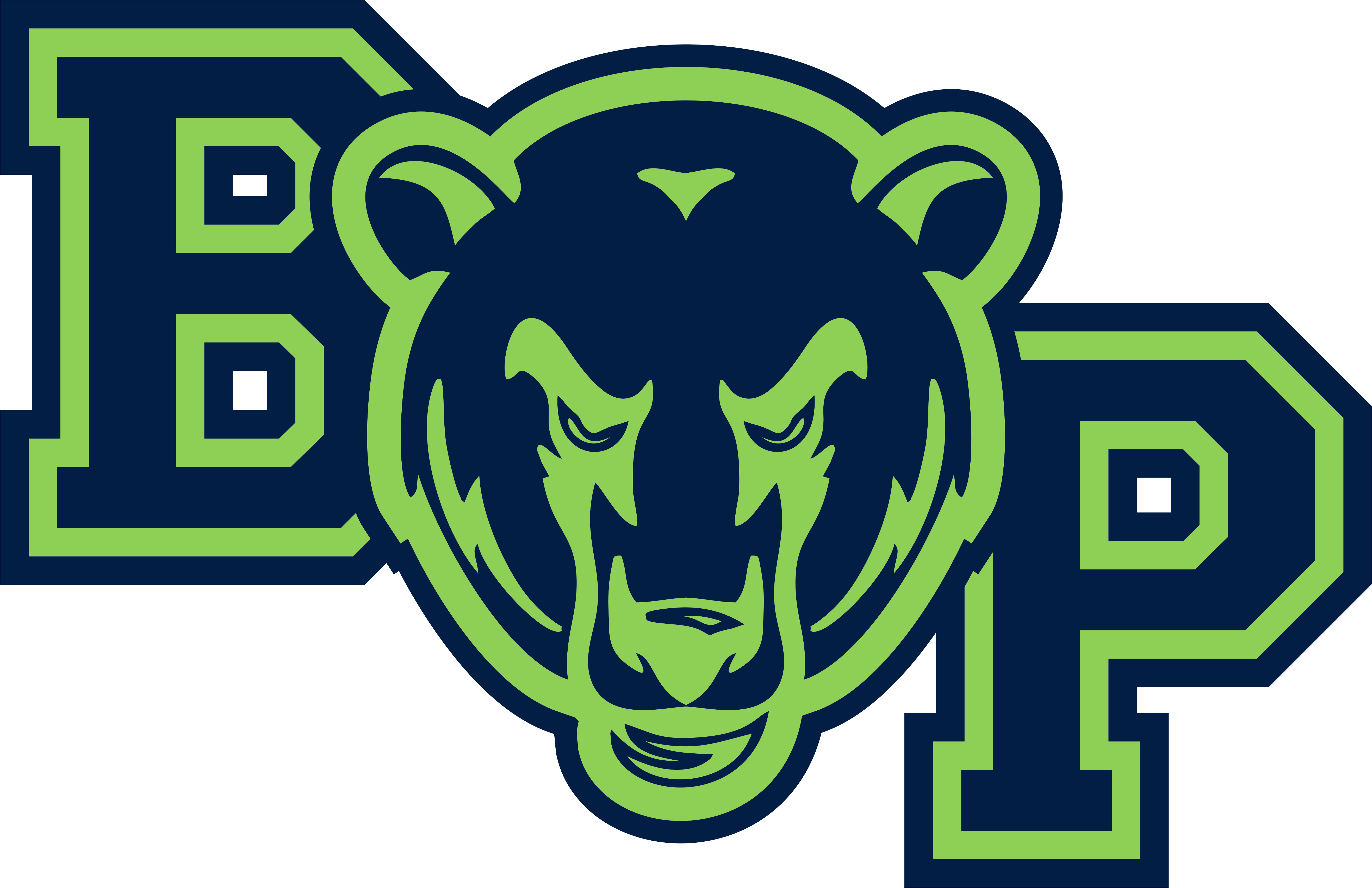 Bradford Preparatory School Bears - Bradford Prep Bears (5267x3410), Png Download