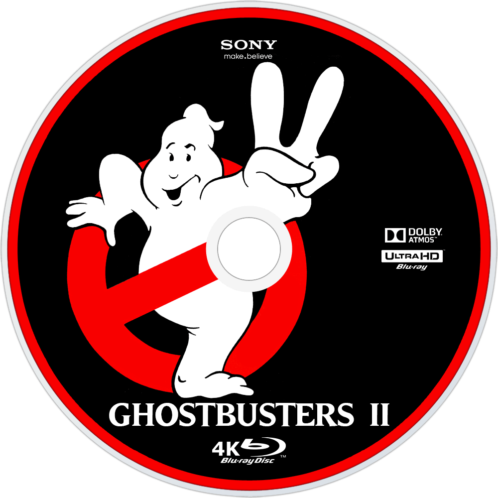 Ghostbusters Ii Uhd-bluray Disc Image - Ghostbusters 2 Score Randy Edelman (1000x1000), Png Download