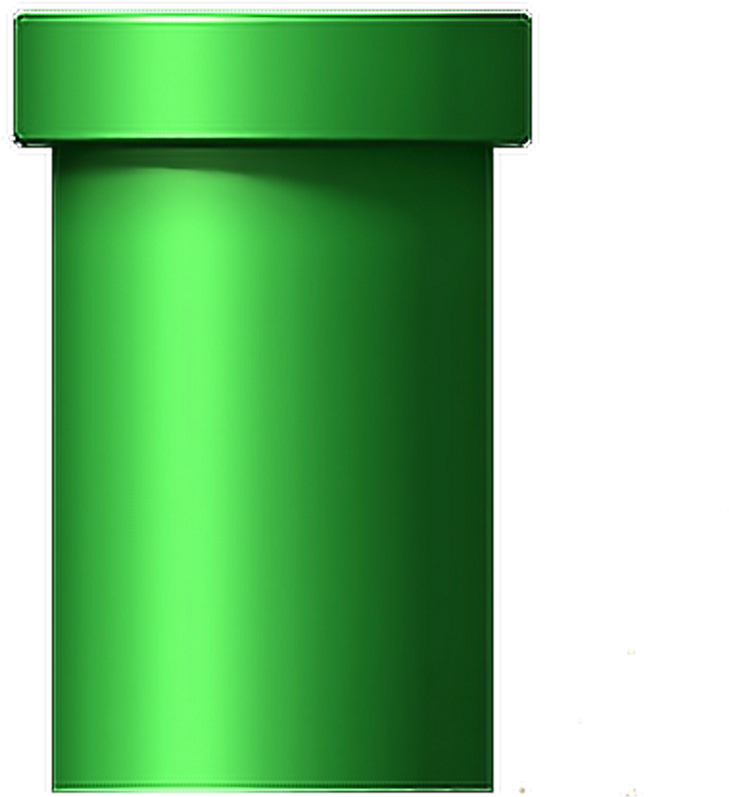 #mario #bros #mariobros #tubo - New Super Mario Bros Wii (1024x1124), Png Download