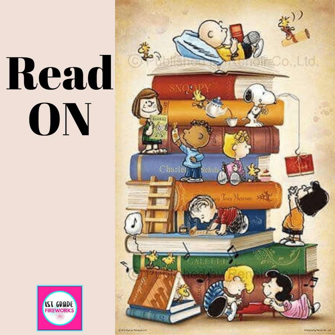 1stgradefireworks › Charlie Brown Read On - Bang Bang Your Dead (1080x1080), Png Download