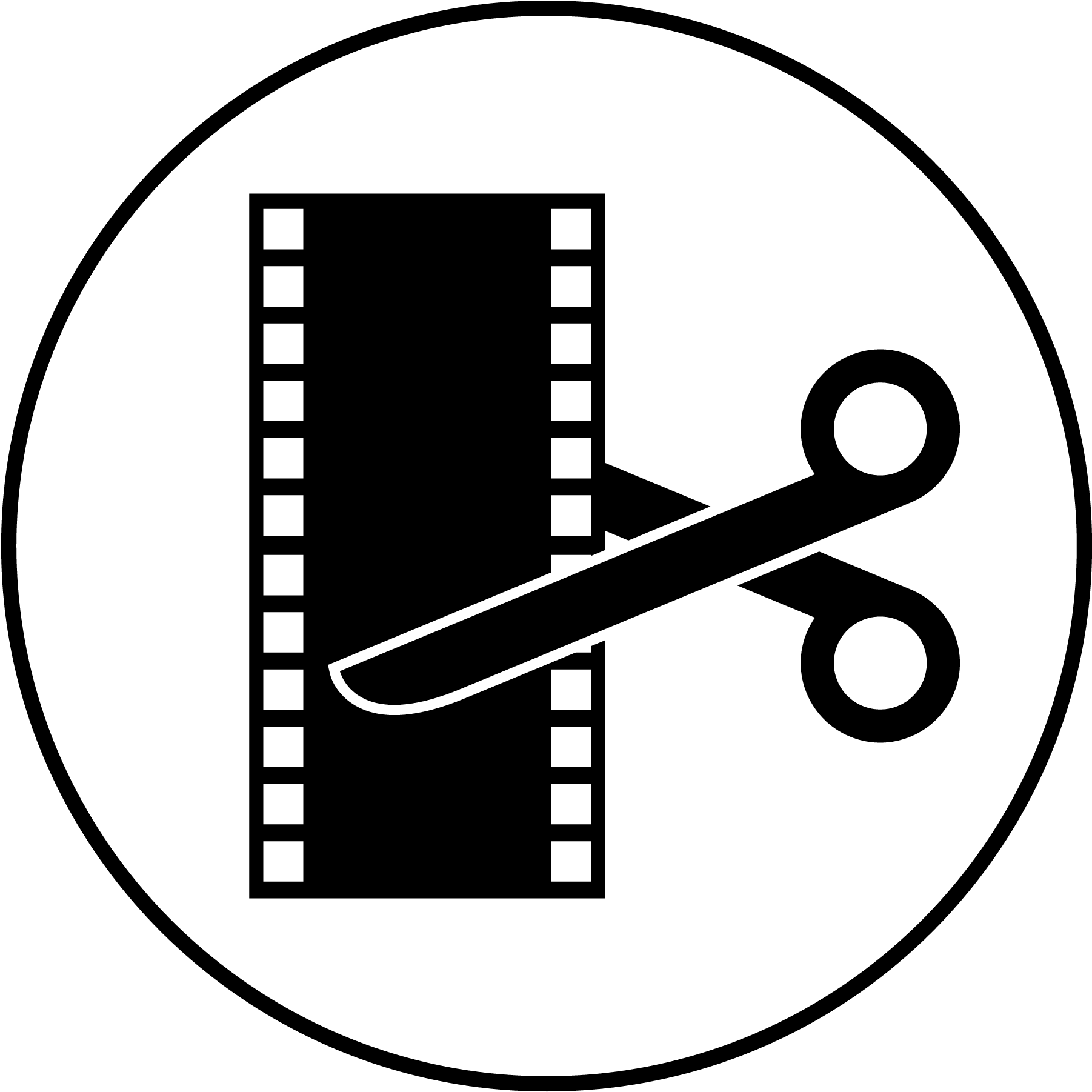 Video Clipart Video Edit - Editing Symbol Png (1860x1860), Png Download
