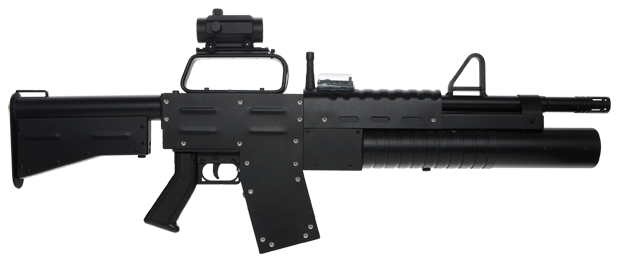 M4 Carbine - Future Laser Gun (800x533), Png Download