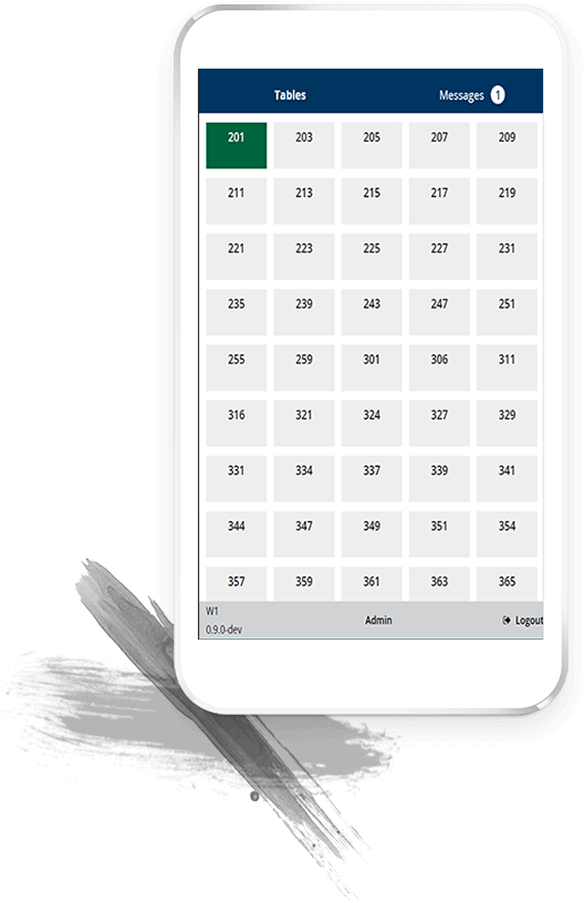 The Ordamo Waiter Module Is A Sophisticated, Tablet - Parallel (540x821), Png Download