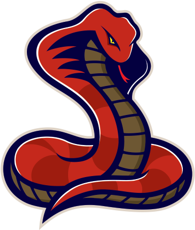 Cobra Clipart Sticker - Snake Mascot Logo Png (600x600), Png Download