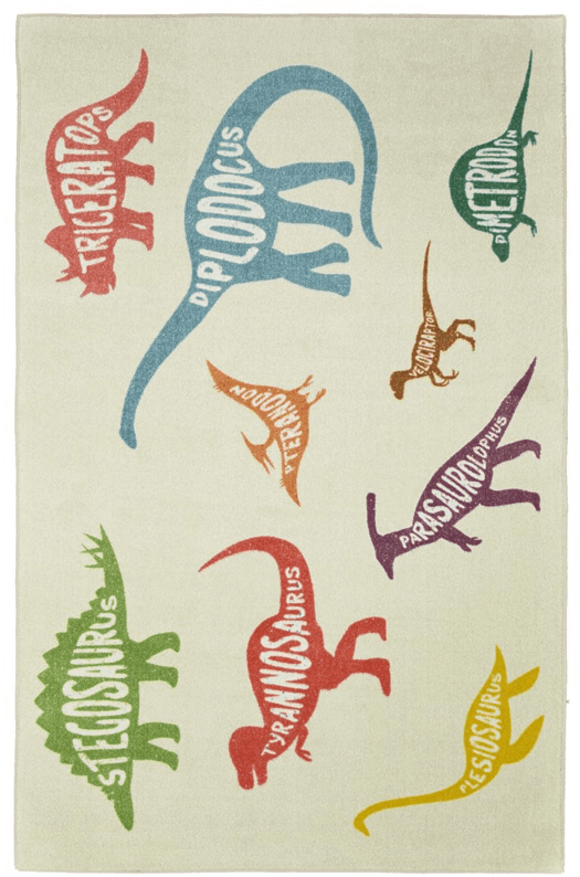 Mohawk Prismatic Dinosaurs Multi Z0347-a416 Area Rug - Dragon (800x800), Png Download