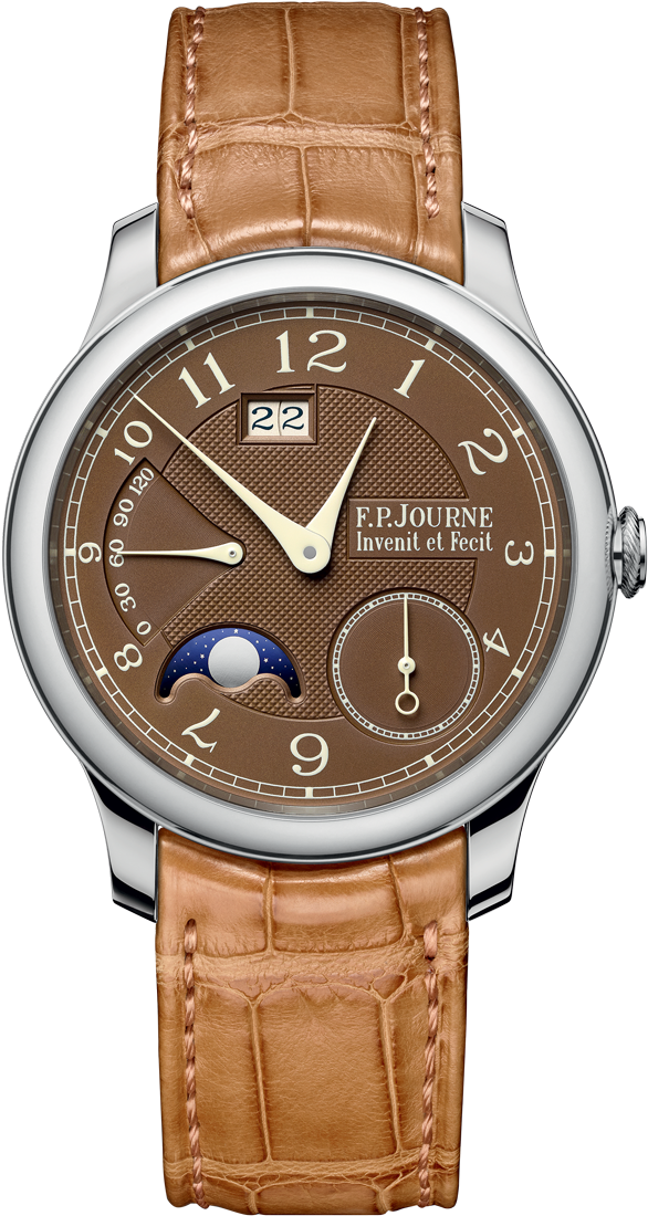 Al Pt Havana Cuir Caramel Fb-png - Fp Journe Octa Automatique Reserve Havana (1000x1375), Png Download