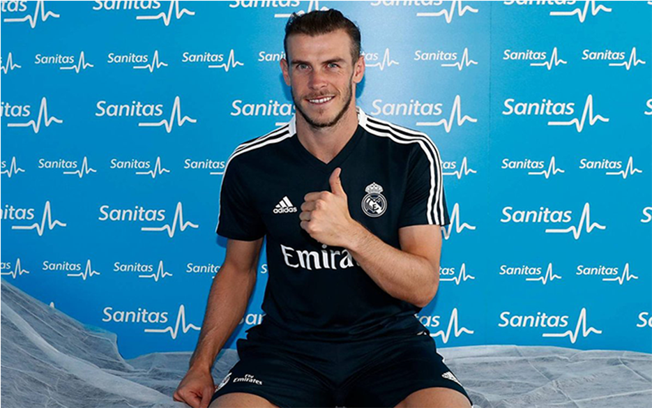 Real Madrid Renews Sanitas Partnership - Cristiano Ronaldo (1050x600), Png Download