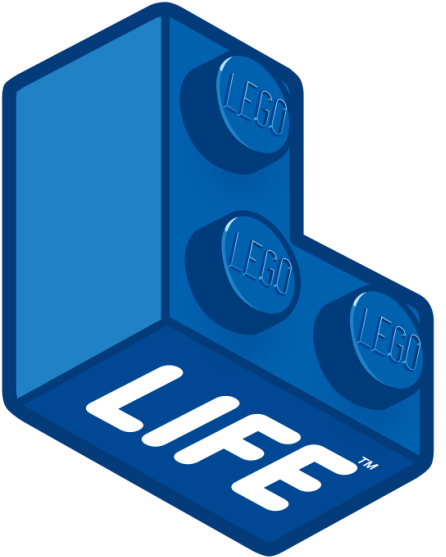 “lego Universe Was Something That Had Been Re-perfected - Lego Life Logo (596x596), Png Download