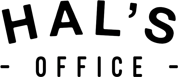 Hals Office - Black-and-white (871x872), Png Download
