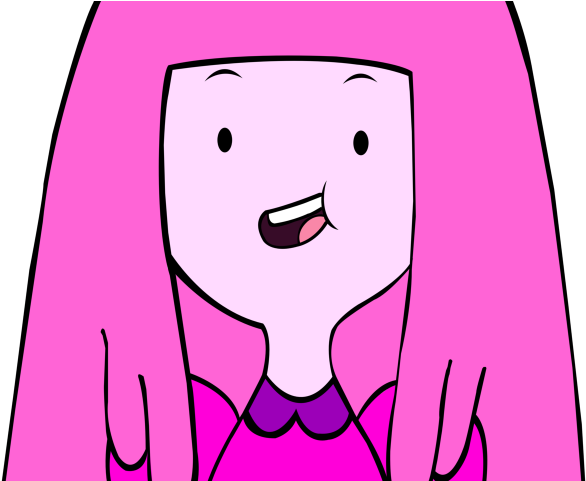 Adventure Time Clipart Princess Bubblegum - Adventure Time Pb Face (640x480), Png Download