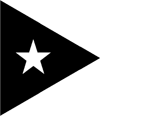 Flag Of Cuba Logo Black And White - Flag (2400x1800), Png Download