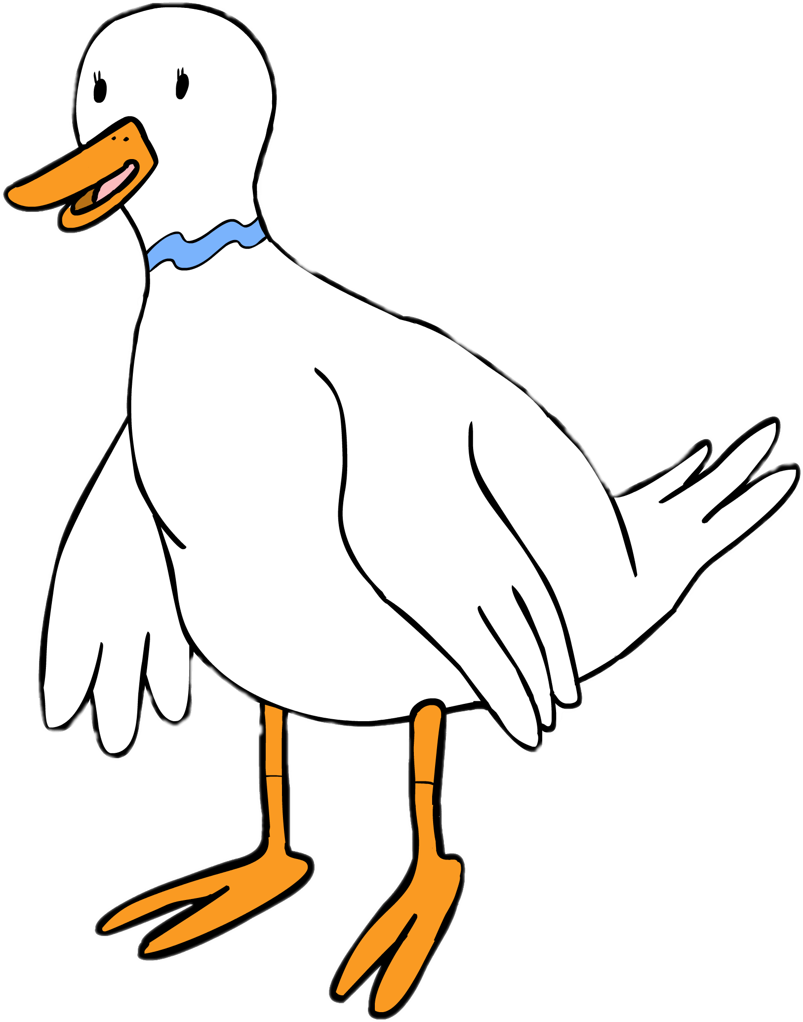 Adventure Time Boobafina The Duck - Duck (1719x2291), Png Download