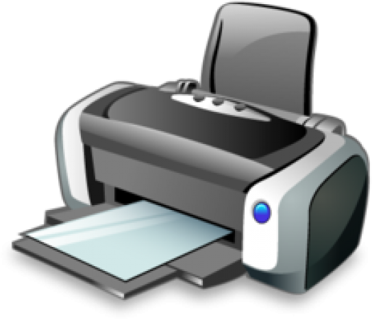 Printer Png Free Download - Printer Icon (600x600), Png Download