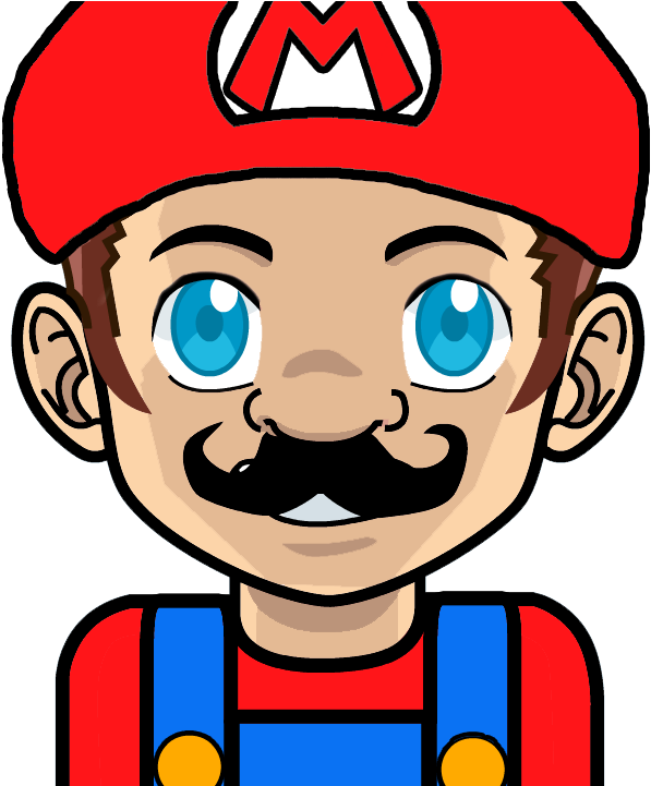 Mario Dark - Game Developer Avatar (720x720), Png Download