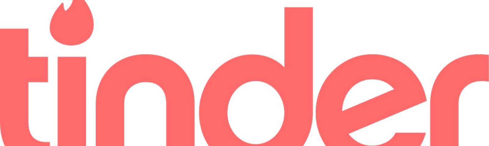 How Dunkin Donuts Can Use Tinder For Disrupting Starbuck's - Tinder (1600x480), Png Download