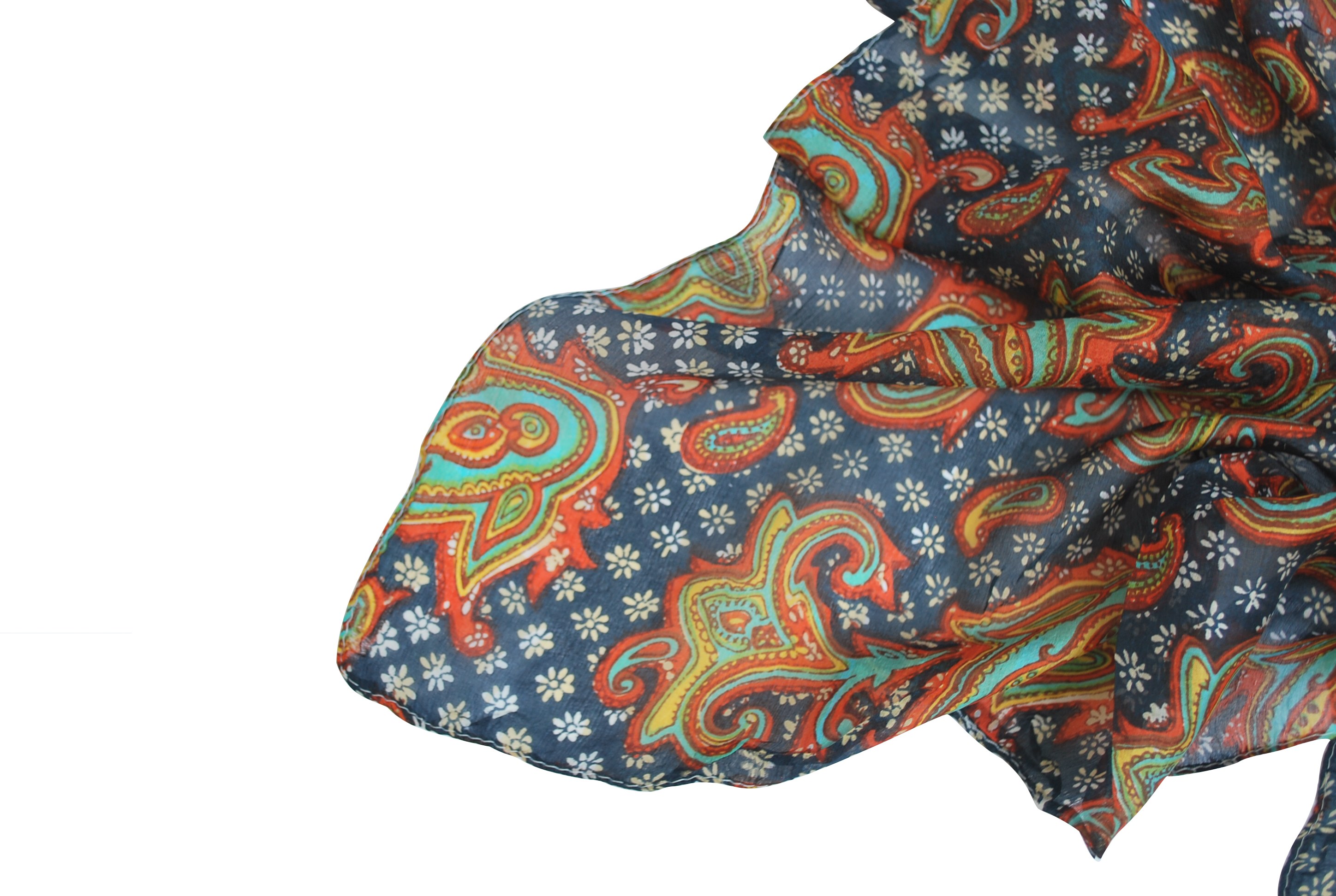 Paisley Pocket Square - Paisley (2896x1944), Png Download