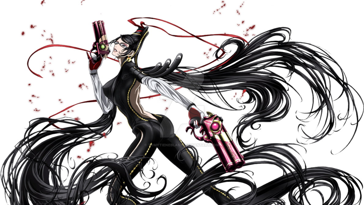 So F****ing Psyched This Render Doesn't Belong To Me - Bayonetta Bloody Fate Png (1190x672), Png Download