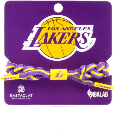 Los Angeles Lakers Rastaclat String Team Bracelet - Logo La Lakers (500x667), Png Download