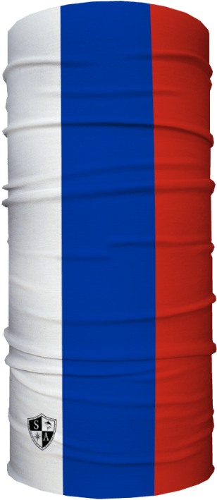 Russian Flag Face Shield Russia Red White Blue Neck - Cylinder (800x800), Png Download