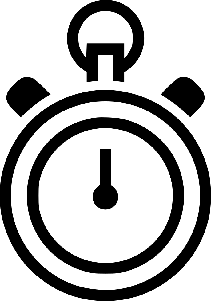 Png File - Timer Icon Png Gray (686x980), Png Download