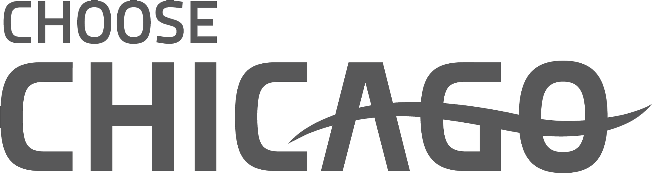 Choose Chicago Transparent Png Gray - Choose Chicago (2203x642), Png Download