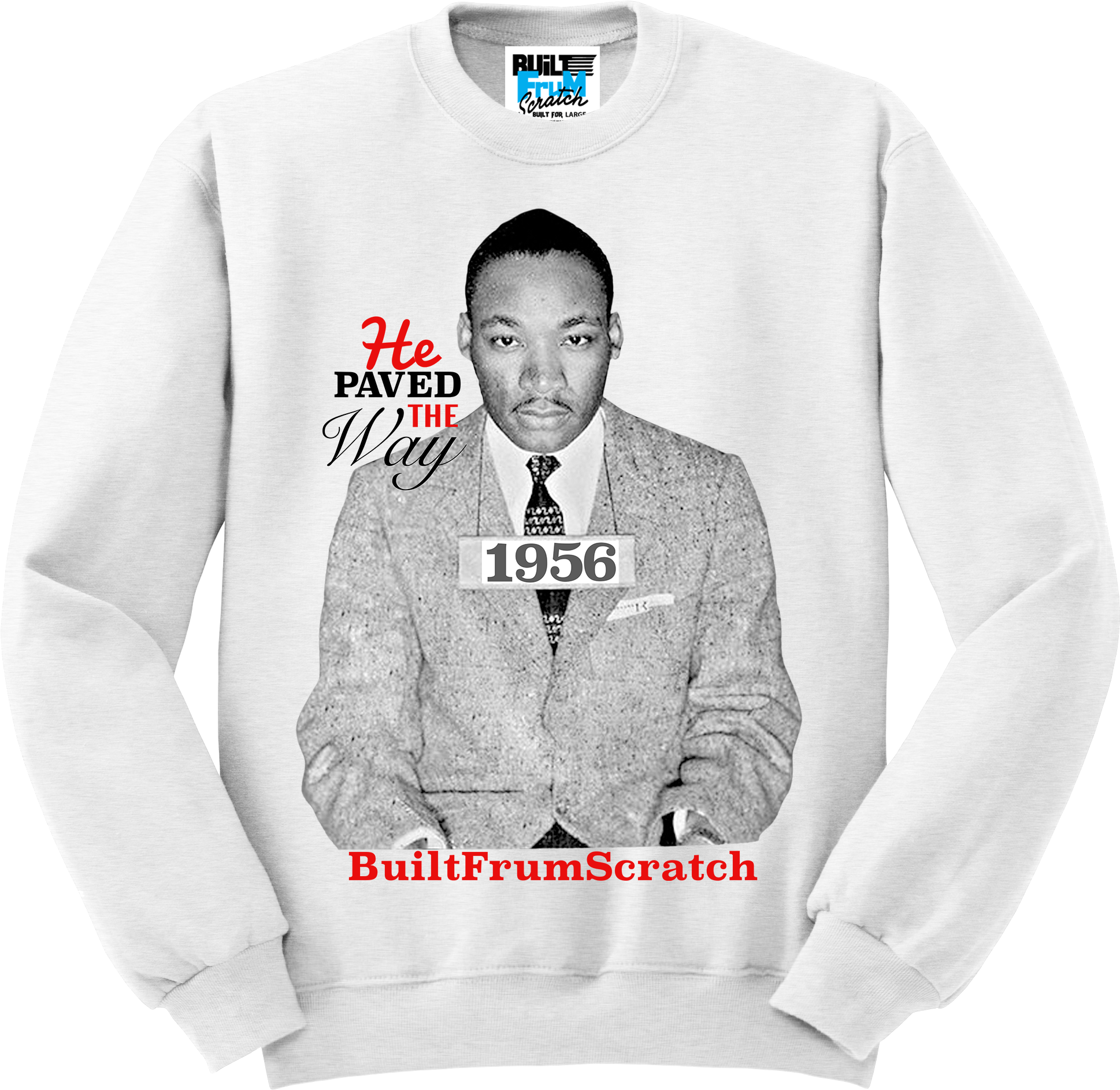 Mlk Paved The Way White - Little Mermaid Christmas Sweater (2000x1956), Png Download