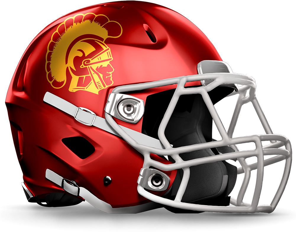 Usc Football Logo Png - Ou Helmet Horns Down (1000x800), Png Download