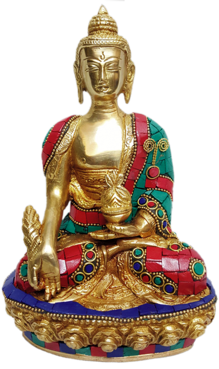 Meditating Buddha Turquoise Stone 8" Inches - Gautama Buddha (600x800), Png Download