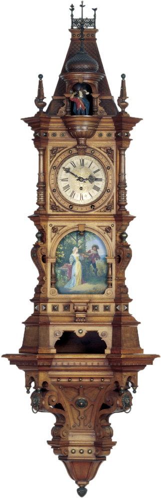 2000 - Clock Tower (579x1030), Png Download