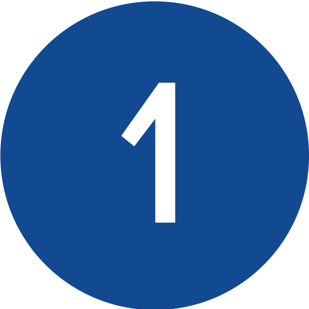 Gst Registration Process - Icon Number 1 Jpg (626x626), Png Download