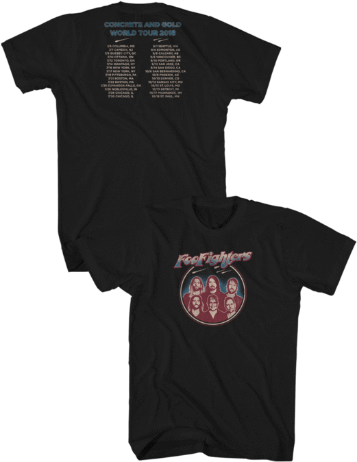 Classic Photo Tour Tee - Songs Of Faith And Devotion Shirt (700x700), Png Download
