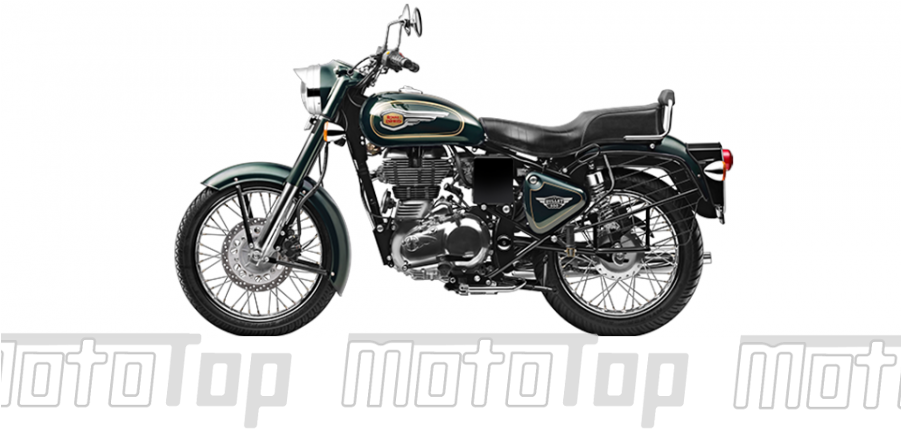 Royal Enfield Bullet 500 Efi Black Euro 4/abs - Royal Enfield Bullet (900x900), Png Download
