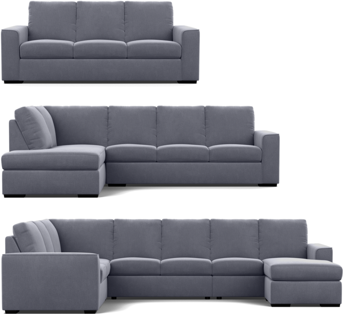Choose The Configuration - Chaise Longue (722x722), Png Download