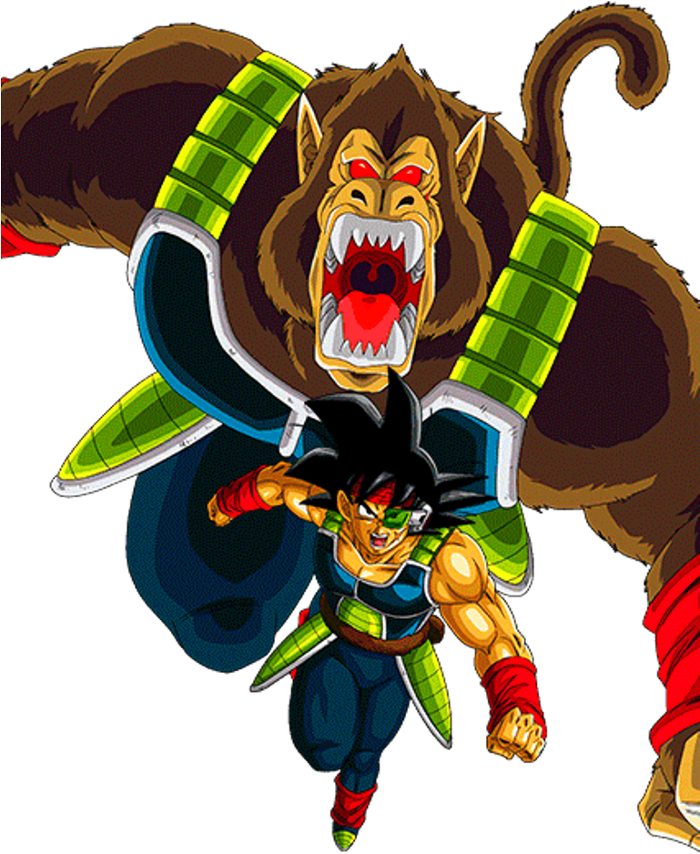 Dragon Ball Bardock Ozaru (768x1024), Png Download