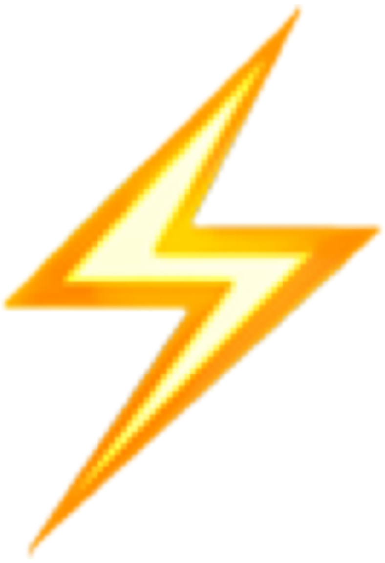 Rayo Amarillo Png - Lighting Bolt Emoji Png (788x1154), Png Download