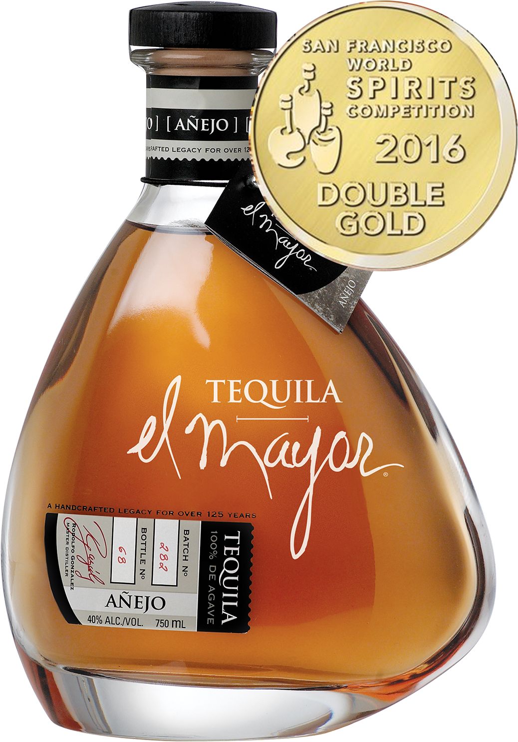 El Mayor Tequila Anejo - El Mayor Tequila Anejo 80@ (1200x1500), Png Download