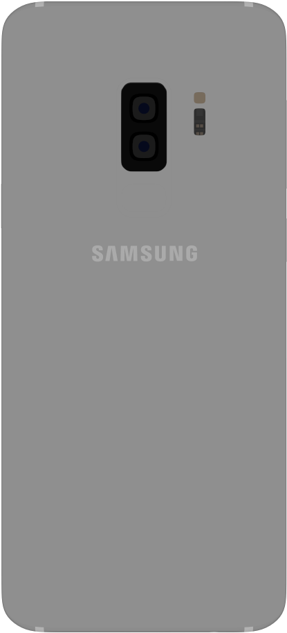 Images/s9 Gray Back - Smartphone (1920x1080), Png Download