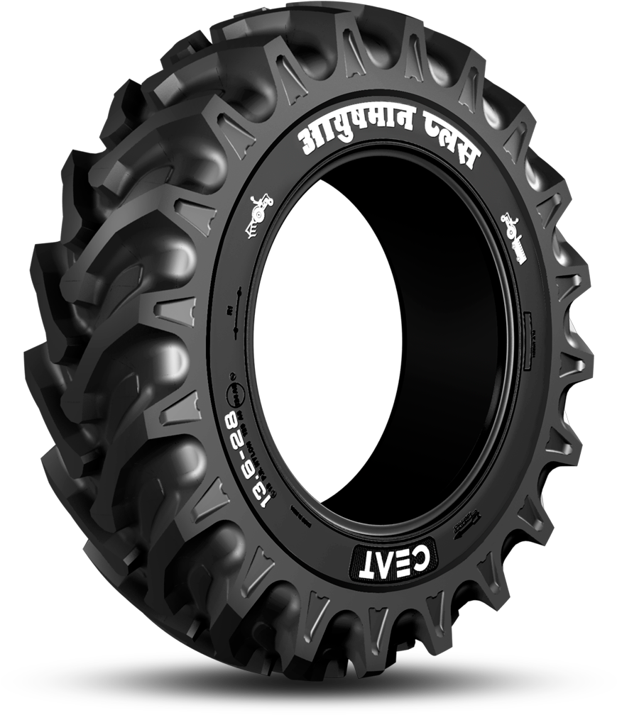 Ceat Aayushmaan Plus Tractor Rear - Ceat Grip Tyre For Alto (1200x1200), Png Download