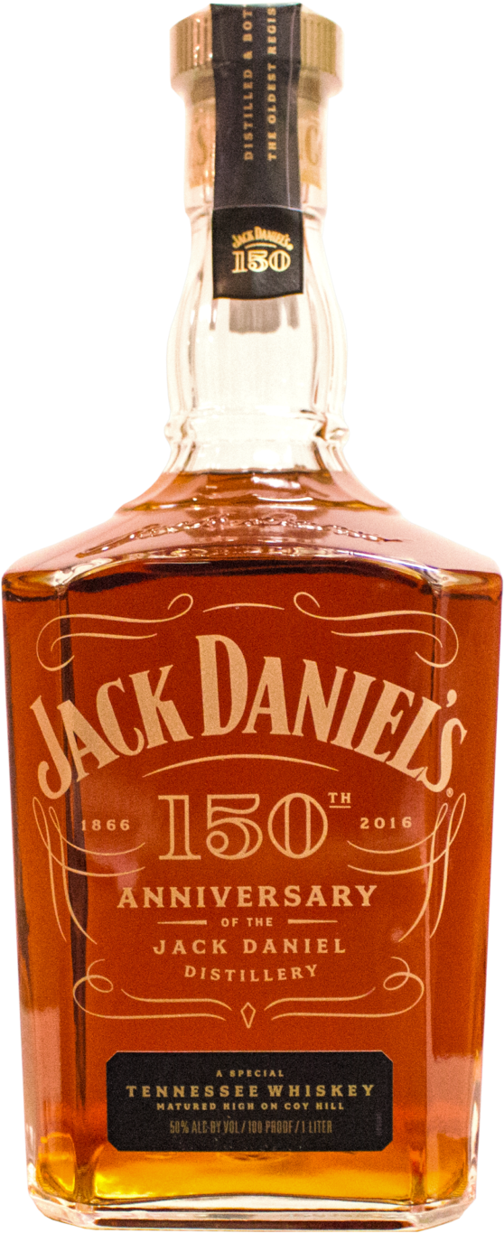 Jack Daniel's 150th Anniversary Decanter - Jack Daniels 150 Anniversary Png (800x1408), Png Download