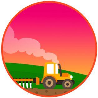 Tractor Owner Pairs Request With Available Tractor - Tractor (560x560), Png Download