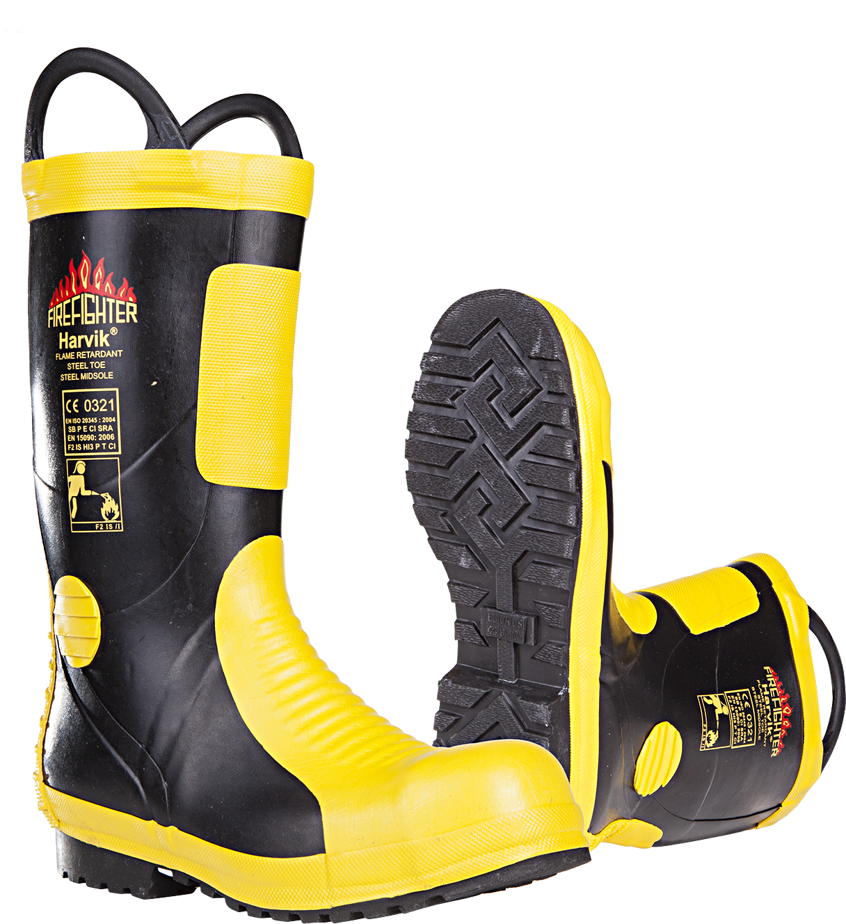 Firefighter Boots - Traje Para Altas Temperaturas (2126x1417), Png Download