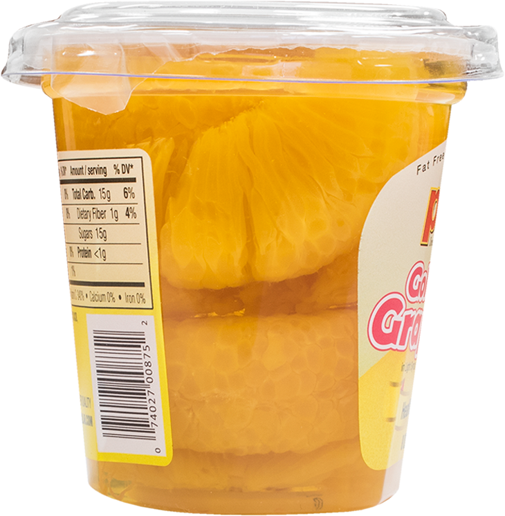 Grapefruit Cup In Light Syrup - Baby Food (1000x1000), Png Download