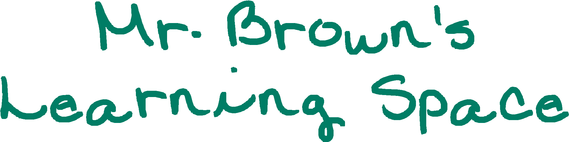 Brown's Learning Space - Calligraphy (2500x640), Png Download