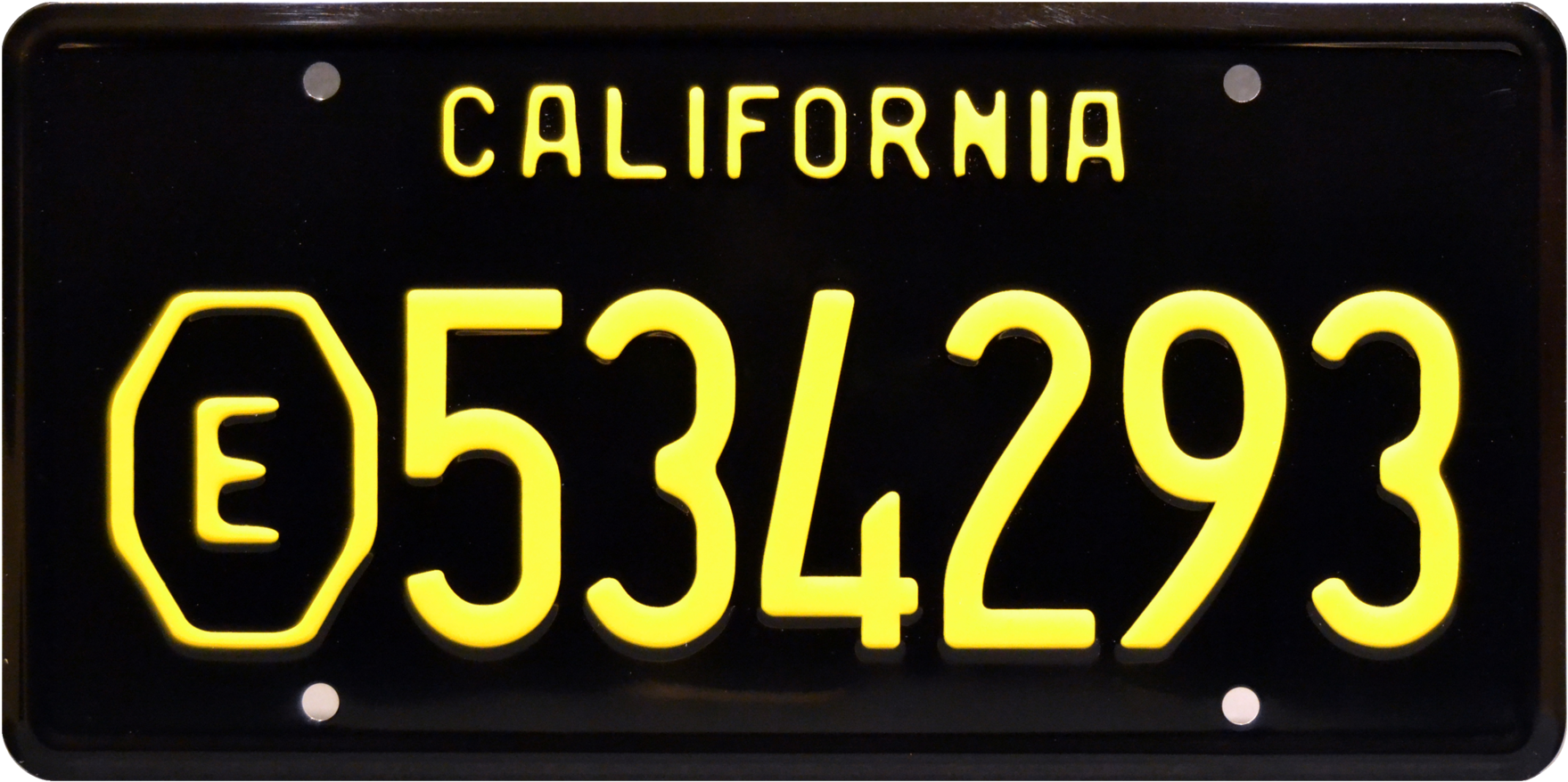 E534293 Prop Plate Movie Memorabilia From Adam-12 Starring - Electronic Signage (2048x1170), Png Download