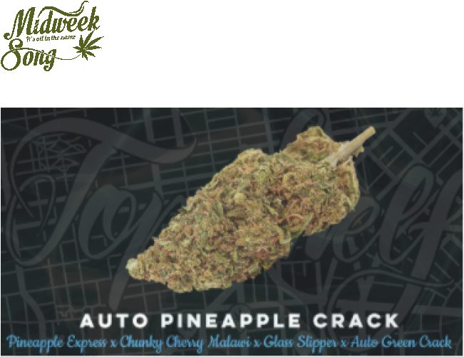 Top Shelf Elite Auto Pineapple Crack Marijuana Seeds - Autoflowering Cannabis (650x650), Png Download